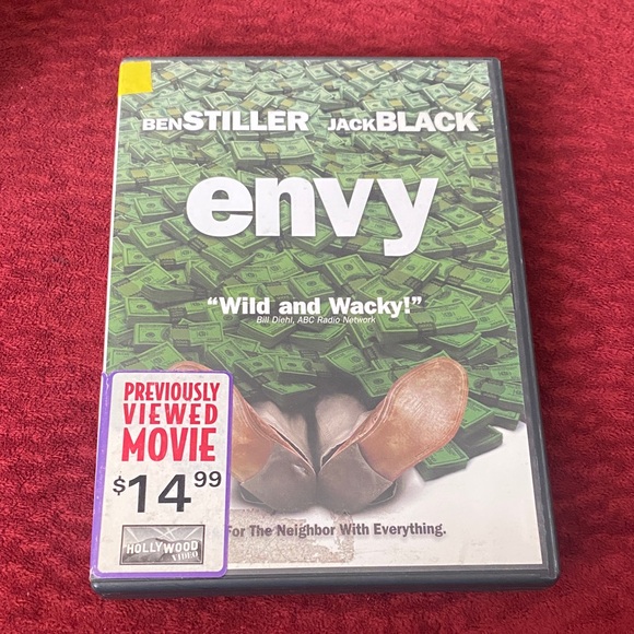 Dreamworks 'Envy' DVD - Green and Black Cover - Picture 1 of 4